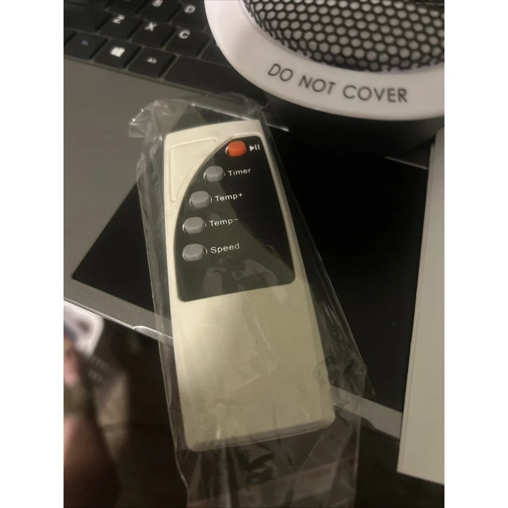 Wall Heater with Remote Control Thermostat Timer Plug-In Space Heater